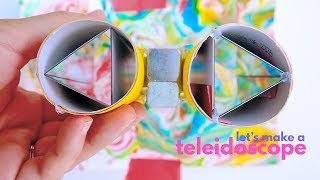 How to Make a Teleidoscope a type of DIY Kaleidoscope [upl. by Groeg]