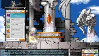 Maplestory Marksman Skills Part 1Big Bang Update Tespia [upl. by Nivek717]