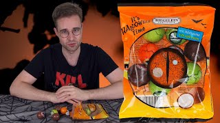 SchokoAugen von RIEGELEIN  Wie gut ist der HalloweenSnack [upl. by Annoed]