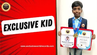 Exclusive Kid  Master S Kaushik Achievements  Academic Excellence Record Holder viralvideo [upl. by Eyram]