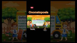 Onomatopoeia examples grammar knowledge learnenglish learning klwp englishgrammar [upl. by Sivart95]