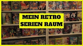 Room Tour 2019  Meine Zeichentrickserien 90er 80er und TV Serien 90er 80er  Retro TV Serien [upl. by Aninahs159]