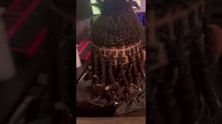 3 STRAND TWIST dreads locjourney twist retwist hairstyle [upl. by Jereld]