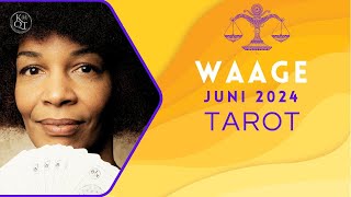 WAAGE ♎️ TAROT Juni 2024 ♎️ Was ein GEWINN [upl. by Raynata]