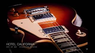 Hotel California Solo Backing Track  Extended Version For Solo Guitar [upl. by Laverne449]