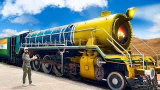 Indias BIGGEST Working Steam Engine 🚂  Bigger Than Expectation 😱😱 [upl. by Gerger]