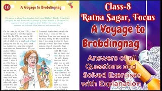 A Voyage to Brobdingnag by Jonathan SwiftGullivers TravelEnglish to Hindi ExplanationRatna Sagar [upl. by Nnaira]