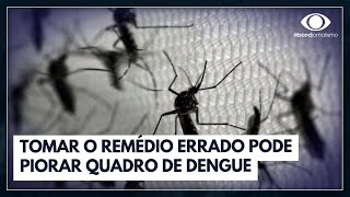 Sintomas de dengue podem parecer gripe forte saiba diferenciar  Jornal da Band [upl. by Hemphill36]