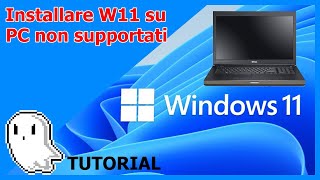 Come Installare Windows 11 su Pc non supportati nel 2024 Tutorial metodo installazione pulita [upl. by Sherrod710]