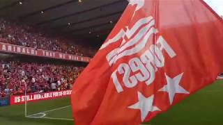 Nottingham Forest Sing Mull of Kintyre on opening day [upl. by Naltiak]