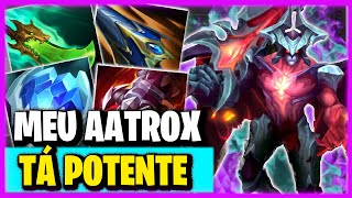 MESMO APOSENTADO ESSE AATROX AINDA FAZ ESTRAGO  League of Legends  AATROX VS DARIUS [upl. by Enilrad413]