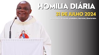 HOMILIA DIÁRIA  Santo Inácio de Loyola presbítero Memória  Quartafeira [upl. by Menashem]