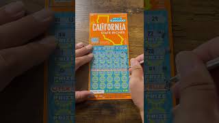 California Scratchers CA Lotto Mixed Batch Lottery [upl. by Girhiny]