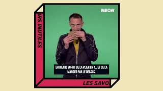 Les Savoirs Inutiles  On sait comment vous pliez vos crêpes 🫓 [upl. by Hakon]