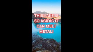 This Lake Is So Acidic It Can Melt Metal Junior Explorers [upl. by Benil771]