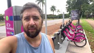 Como Funciona o Aluguel de Bicicletas em Brasília Preços App Tembici [upl. by Walcott]