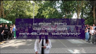 KPOP IN PUBLIC RANDOM PLAY DANCE HAMBURGGERMANY Open House 02092023 [upl. by Anital]