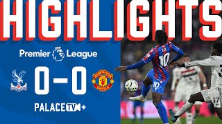 UNBELIEVABLE SAVES 🧤🤯  Premier League Highlights Palace 00 Man Utd [upl. by Eldnik138]