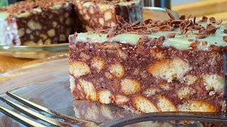 RECEPT Brza mini torta sa plazmom i pudingom bez pečenja [upl. by Behah39]