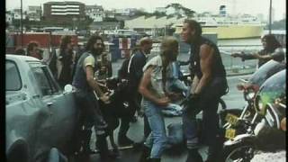 Bikie Brawl Outside Forth amp Clyde Hotel Balmain Hotel Stone 1974 [upl. by Gerdi]