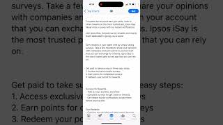 Ipsos Isay app tutorial [upl. by Chantal581]
