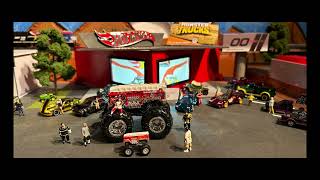 2024 hotwheels Monster Fire Truck amp Worlds Smallest Fire Monster Truck UNBOXED in Fishy Fredville [upl. by Adnihc373]