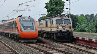 COROMANDEL EXPRESS vs GITANJALI EXPRESS  🔥 Dangerous WAP4 amp WAP7 TRAINS At Crazy Speed 😱🔥 [upl. by Aimil]