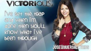 Victorious Cast  Beggin On Your Knees ft Victoria Justice Lyrics On Screen HD [upl. by Sheffy]