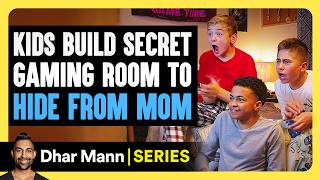 Jays World S2 E02 Kids Build SECRET Gaming Room To HIDE From Mom  Dhar Mann Studios [upl. by Naitirb]