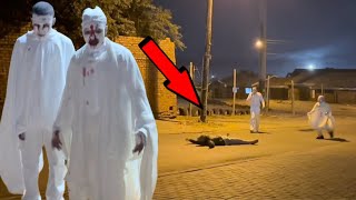 Scary Ghost Prank In South Africa [upl. by Aloel146]