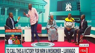 Full Video of Ofwono Opondo slapping Lord Mayor Erias Lukwago during nbs frontline [upl. by Itin996]