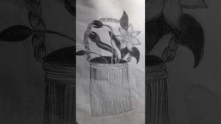 Guldasta drawing flower drawing with Gamla short video viral drawing [upl. by Gaillard]