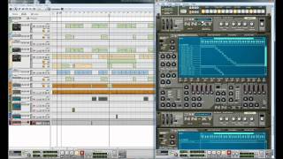 How to make a dance song basshunter style reason 4fruity loops [upl. by Suicul]