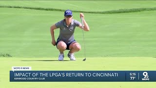 LPGA Queen City Championship brings top female golfers to Kenwood Country Club [upl. by Mullac]