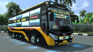 Share Mod Led Viền Thaco Online  BUSSID [upl. by Mays118]