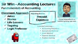 Lecture 05 Prepaid Expenses Adjusting Entries Fundamentals of Accounting [upl. by Affay]