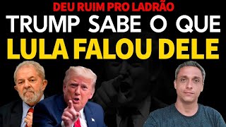 Deu ruim pro LULA  Trump já sabe que LULA o atacou e ofendeu quotDiplomacia do quotamorquot [upl. by Zirtaeb]