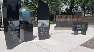 Veterans Memorial Owatonna Minnesota 4th Of July Walk Around 2024 [upl. by Eillah]