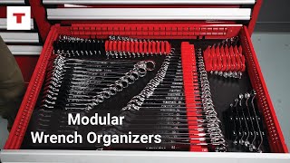 Reclaim wasted space in your wrench drawers  TEKTON Modular Wrench Organizers [upl. by Alliuqaj807]