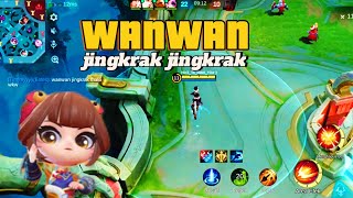 HAAND Wanwan jingkrak jingkrak Mobile Legend [upl. by Socher275]