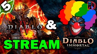 Diablo inmortal amp luego Diablo 4 T5 [upl. by Yarod]