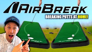 The Best Putting Mat Ever Invented  PuttOut AirBreak Golf Review [upl. by Gittle]