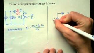 strom und spannungsrichtiges Messen [upl. by Keeton]