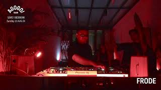 FRODE  Techno Mix in Bangkok Roof Garden [upl. by Llehsad]