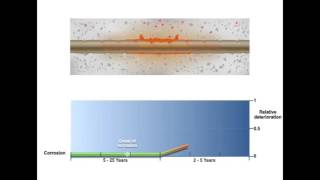 Four Stages of Corrosion in Reinforced Concrete [upl. by Aissenav553]