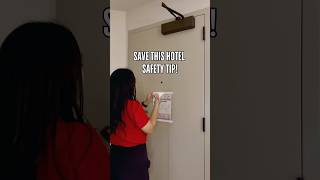 SAVE THIS HOTEL SAFETY TIP [upl. by Asereht]