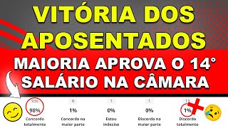 MAIORIA APROVA O 14° SALÁRIO NA CÂMARA VITÓRIA PARA OS APOSENTADOS [upl. by Anayrb]