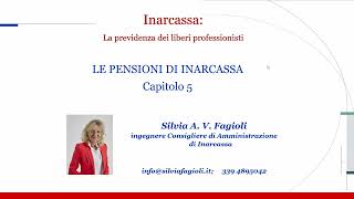 Capitolo 5  Le pensioni di Inarcassa [upl. by Anerbes]