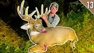 Jakes Public Land Giant Bow Hunting Whitetails on the GROUND [upl. by Ansell]