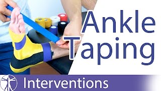 KNVB Ankle Tape  Ankle Inversion Trauma [upl. by Resneps]